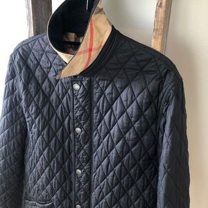 Men’s Burberry Diamond Quilted Jacket